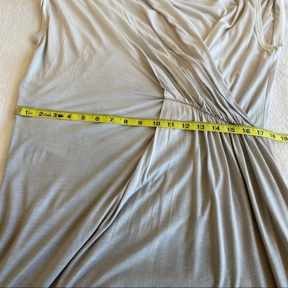 CLU Los Angles Drape Twist T-shirt Dress | L - Picture 13 of 14